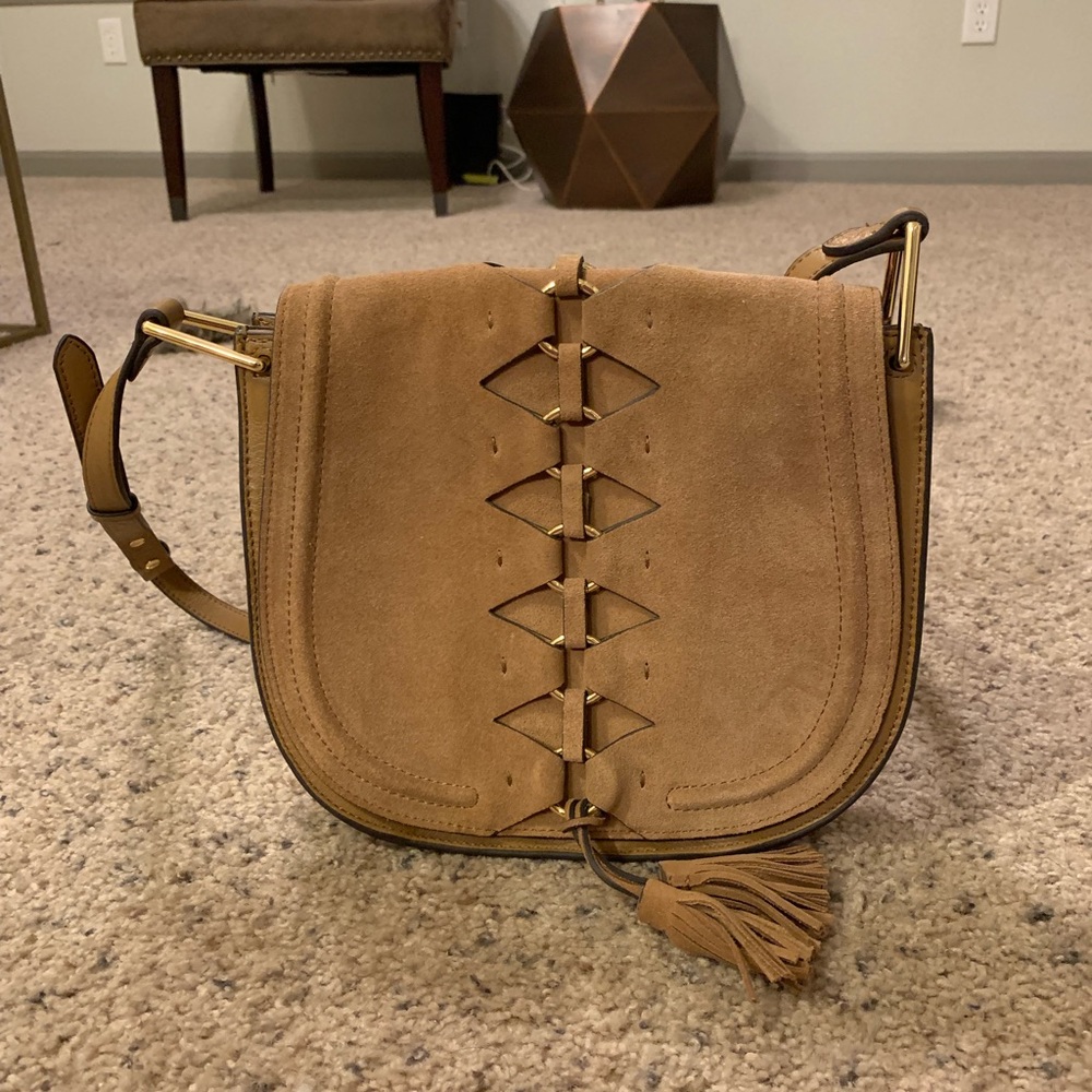 Vince Camuto Ancel Suede Crossbody Bag